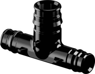 Uponor T-Stück Q&E 75x40x75mm, ohne Sicherungsring, PPSU
