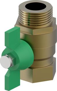 Uponor Kugelhahn Combi Port Gen DVGW m Auß.- und Innengewindeanschluss, DN 20