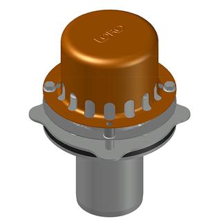 LORO DRAINJET Schnellabl. Mini-Serie 49 DN 70, Wehr 80mm, 1tlg, o WD, Notabl.