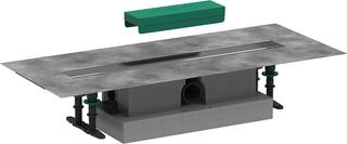 hansgrohe uBox universal Komplettset 600mm, f Stand-Ins f Duschrin. Fertigs