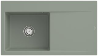 V&B Spüle Subway Style 50 L, m Abl., Hand., m gre. Ceramic-Plus