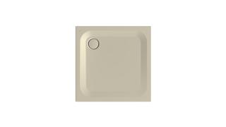 Duschwanne BetteUltra 5930 90x90x2,5cm, Wannenträger, beige