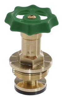 Fettkammeroberteil 1274 nichtsteigende Spindel, Messing, Cuphin
