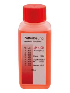 AFRISO Pufferlösung pH 4 100 ml rot