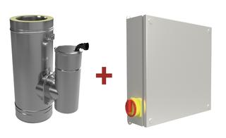 Airjekt 1 outdoor DW 200 mit WSK mit Wetterschutzkasten, Nutzlänge 490mm