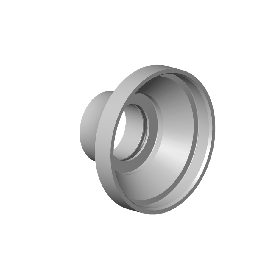Artikelbild 1 des Artikels „DO Rosette ERSATZTEILE 90278001900 D 100 x 55 mm Chrom “