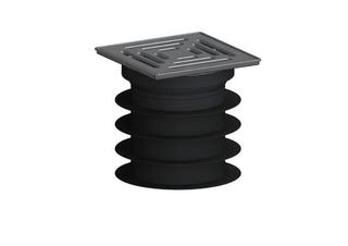 Dallmer Bodenablauf PRONTO DN 125, 120x120mm, Edelstahl 1.4301