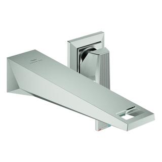 GROHE Fertigmontageset Allure Brilliant Private Collection UP-2-Loch-Waschtischarmatur, Hebel mit Rändelstruktur