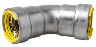 AIPS Bogen VSH PowerPress C9413G 3/4", 45Gr, St., HNBR O-Ring, DW-Kontur