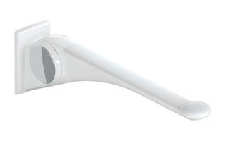 HEWI Stützklappgr 802 LifeSystem Premium 900, weiß hochglanz/weiß matt, matt
