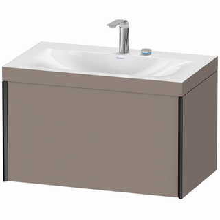 Duravit WT-Unterschrank c-bonded XViu 80x48cm, 1 AZ, 2 HL, s m, Rah. C, bas. m