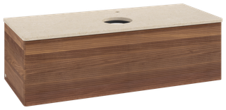V&B WTU m F-Struktur -Beleuchtg. Antao 120x36x50cm, HL, WBP botti., w. wal