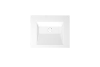 Einbau-Waschtisch BetteAqua A070 60x49,5cm, HLW1, coffee