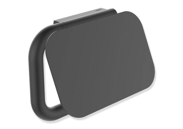 Artikelbild 1 des Artikels „HEWI WC-Papierhalter 480 m Deck, pulverbeschichtet, schwarz matt pulverbeschichtet, schwarz matt“