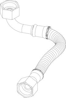 BOSCH Ersatzteil TTNR: 8738104739 Schlauch