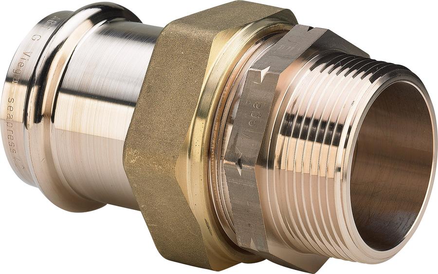 Artikelbild 1 des Artikels „Viega Verschraubung Seapress 0365.5 in 15mm x NPT1/2 CuNiFe “
