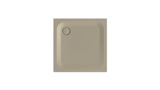 Duschwanne BetteUltra 5930 90x90x2,5cm, Wannenträger, cashmere