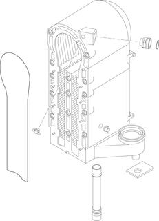 BOSCH Ersatzteil TTNR: 87154069380 Wärmetauscher