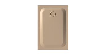 Duschwanne BetteUltra 8727 110x75x3,5cm, Antirutsch/Pro, greige