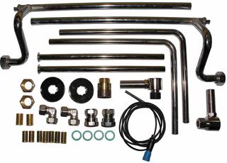 Wolf Anschluss-Set CSW-120 für CGU-2/CGG-2, für UP
