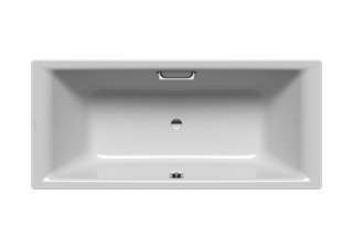 Kaldewei Badewanne PURO DUO 663 170x75cm, ÜL mit., Loch, P-E, manhattan