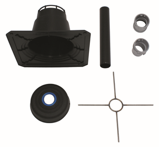 Vaillant Grundelement-Set 1 DN 60, für flexibles Abgassystem, PP