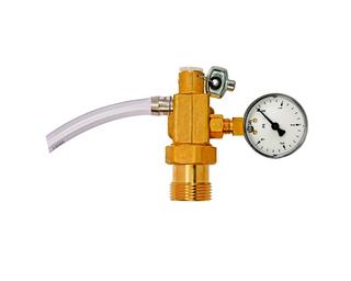 Flamco MM-Kappenventil f 3/4" u. 1", m plombierbarer Kappe, MS