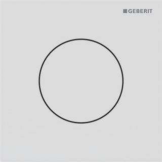 GE Typ 40 BetPl., rund, f. UR-Strg. pneum. Sp., weiß matt, Etc