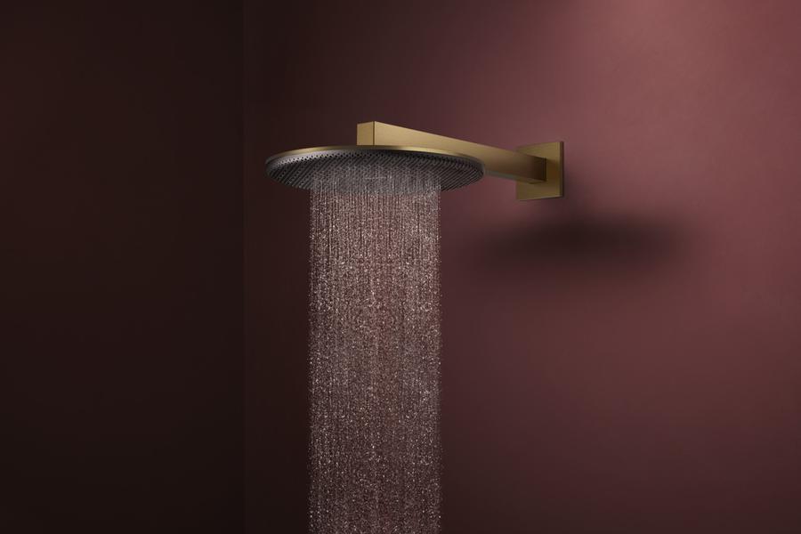 Artikelbild 5 des Artikels „hansgrohe Kopfbrause Raindance Alive S 300mm, m Fluß b 3 b 11 l/m., brush. bron Mindestfließdruck 0,6 bar | brushed bronze“