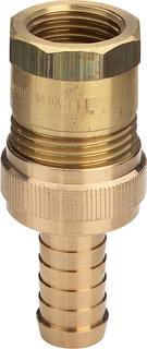 Viega Standrohrverschraubung 1842 Rp 3/4x3/4"xG 1, MS, konisch dichtend