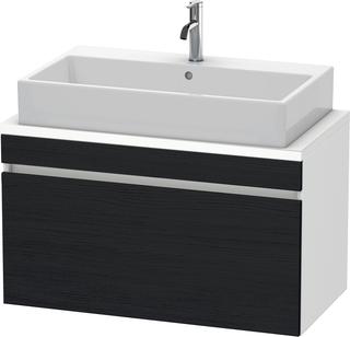 Duravit WT-Unterschrank Com DuraStyle 90x47,8cm, Ei sw/we ma, f Kons, 1 Auszug