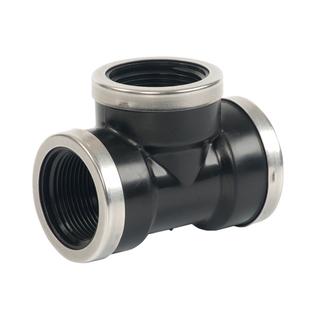 Plasson T-Stück Serie 18 90Grad, PP egal, Wasser 10 bar, Rp 1/2