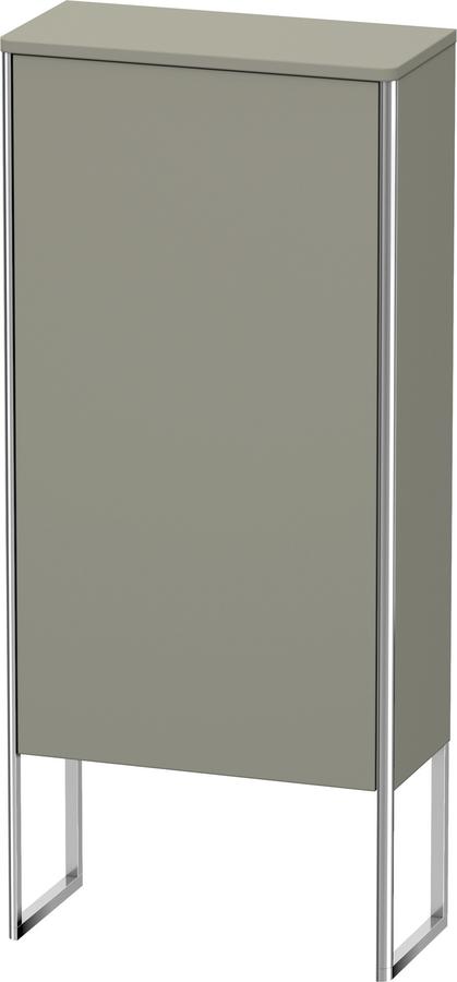 Artikelbild 2 des Artikels „Duravit Halbhochschrank XSquare 50x23,6x113,6cm, st, T r, st-g s-matt Tür rechts | steingrau seidenmatt“