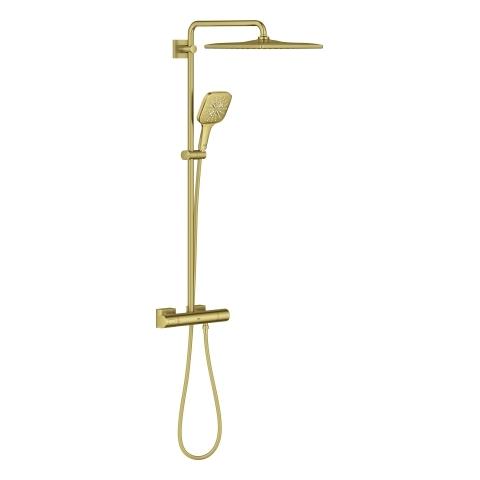 Artikelbild 1 des Artikels „GROHE Duschs Rainshower SmartActive 310 m AP-Therm., Wd-mont., C sunr gebürstet cool sunrise gebürstet“