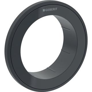 GE Typ 10 Rosette für Fernbetätigung rund, Möbeldrücker, schwarz/schw matt