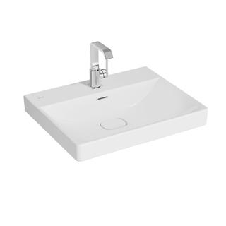 VitrA Waschtisch New Metropole Edelweiß, 60x47x17cm, 1 Hahnloch mittig