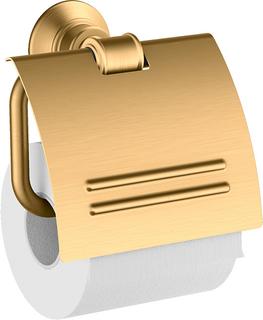 hansgrohe Papierhalter Axor Montreux m Deck, Met., Wandmontage, brushed brass