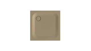 Duschwanne BetteUltra 5830 80x80x2,5cm, Wannenträger, hazel