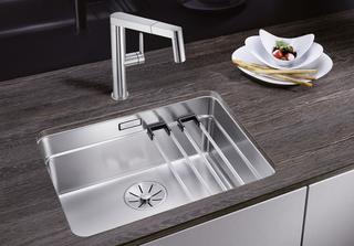 Blanco Becken ETAGON 500-U 54x44cm, ES sgl, o. Ablauffernbedienung