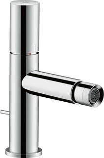 hansgrohe Bidet-Einhebelmischer Axor Uno A 124mm, m Zerogr, Zugst.Abl.Gar., chr