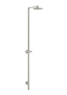 hansgrohe Nature Duschsäule Axor Starck m Kopfbr., o. Handbr., Edelstahl Finish