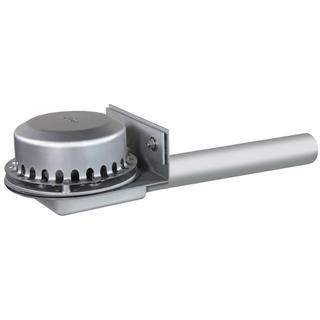 LORO Attika Ablauf Rainstar Serie 89 Fl 90G, f PVC-Dacha, DN 100, DRST