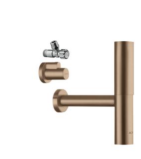 hansgrohe Designsiphon-Set Flowstar G 1 1/4, brushed red gold