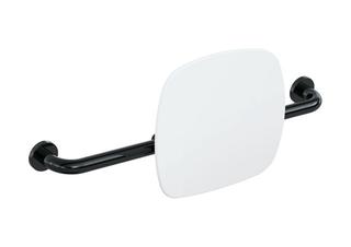 HEWI Rückenstütze 801 Wandabst. 150mm, Lehne signalw., sw