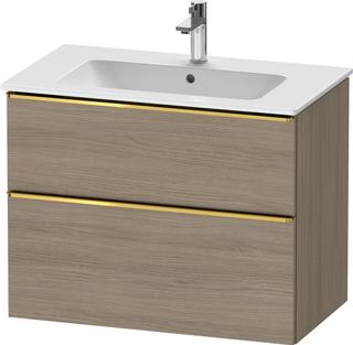 Duravit Waschtisch-Unterschrank D-Neo 81x46,2cm, g pol/Ei te, 1 Kast, 1 Ausz.