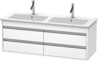 Duravit Waschtisch-Unterschrank Ketho 127 x 47,5 x 48 cm, 4 Schubkästen, wandhängend