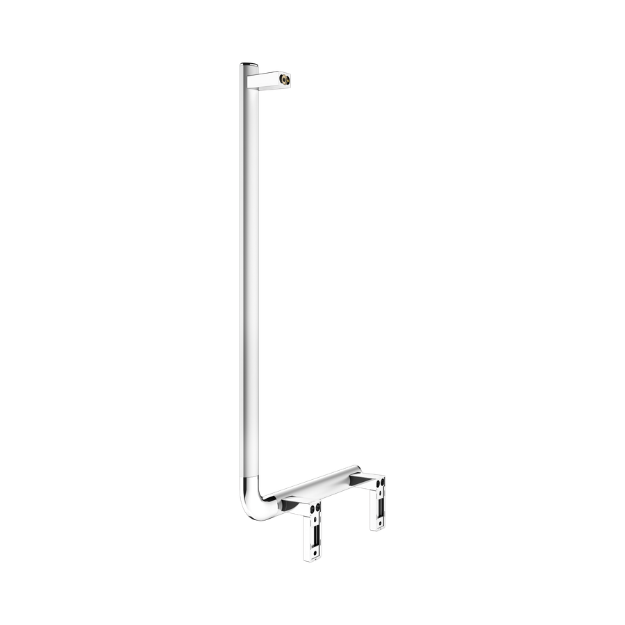 Artikelbild 9 des Artikels „Keuco Winkelgriff AXESS Care 90G, senk Handl r, 381x851mm, AL si-el/v 381 x 851 mm | Aluminium silber-eloxiert/verchromt“