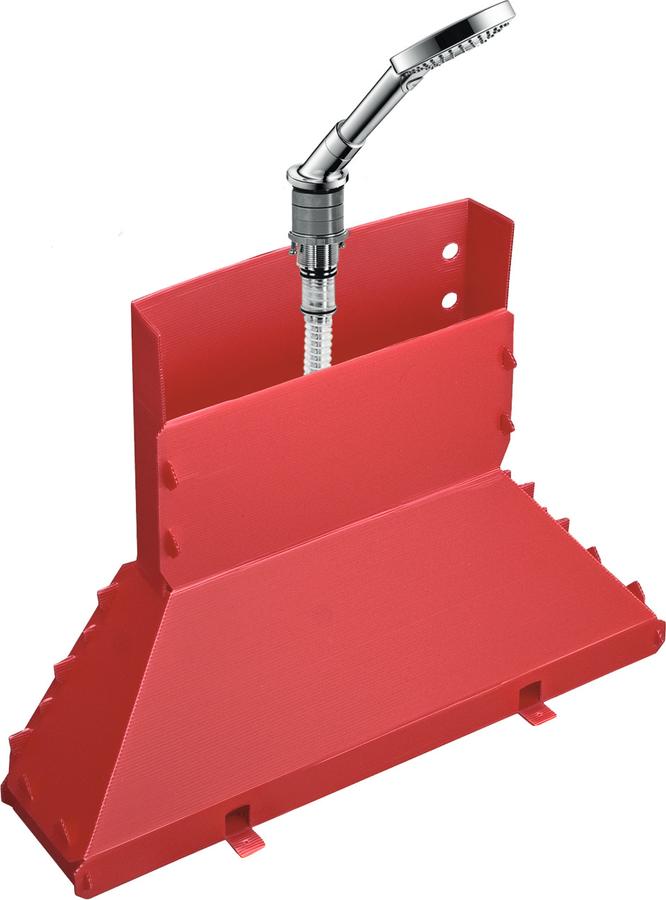 Artikelbild 3 des Artikels „hansgrohe Grundkörper Axor Bouroullec Wannenrand-Set, mit Handbrause, chrom chrom“