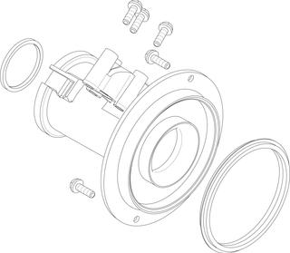 BOSCH Ersatzteil TTNR: 8738804050 Venturi-Gehäuse VM1.1 everp