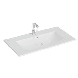 VitrA Möbelwaschtisch New Metropole 100x53x17cm, w g V, m ÜLS, 1 Hahnl. mit.